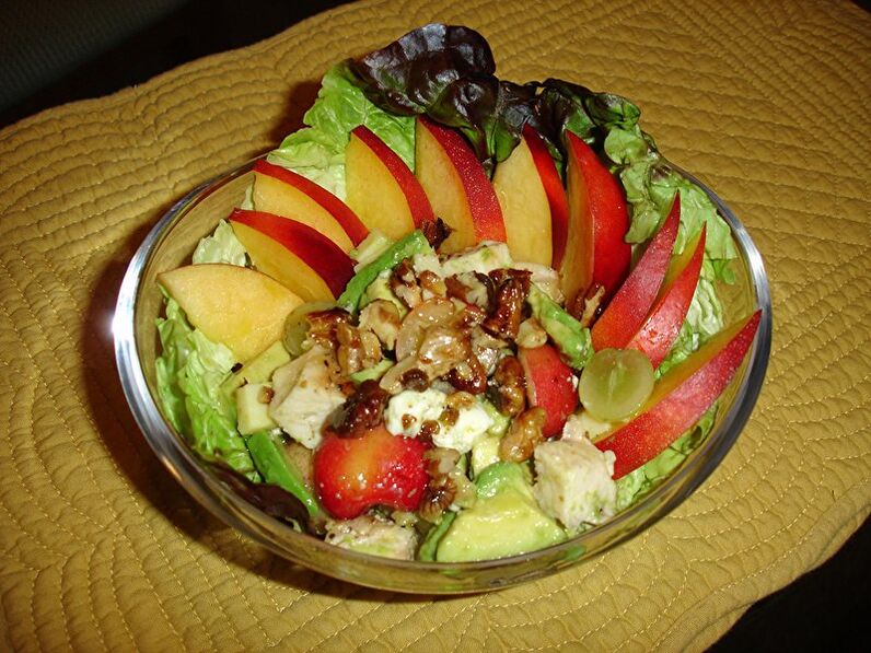 fruit salad with nuts for potency